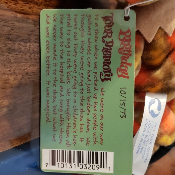 Fall Tour Grateful Dead Bear Edition 4 - Picture 6 of 7